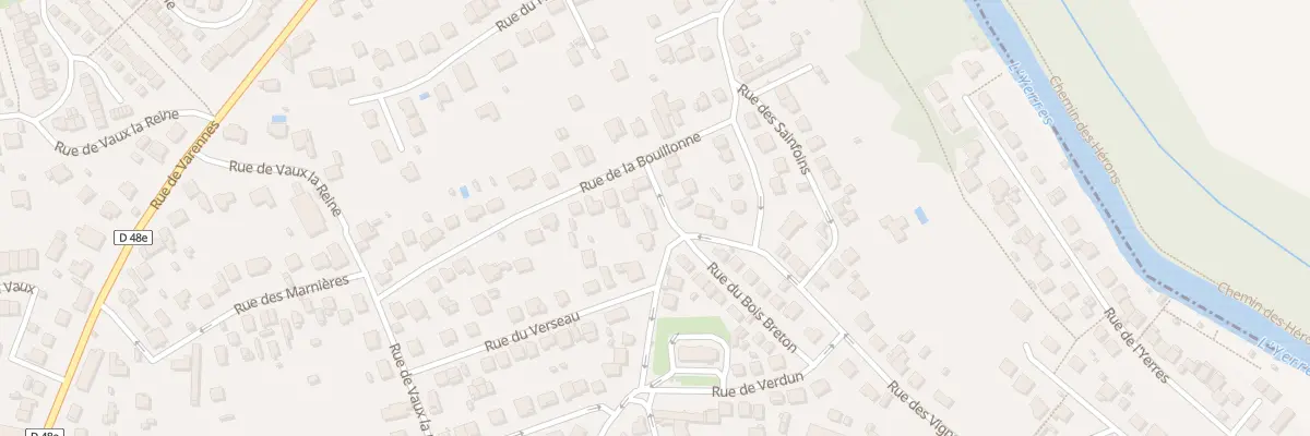 Plan du 13 Rue de Bellevue à Combs-la-Ville
