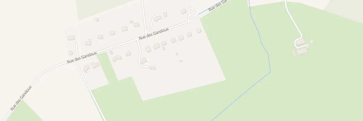 Plan du 128 Rue des Gandoux à Domérat