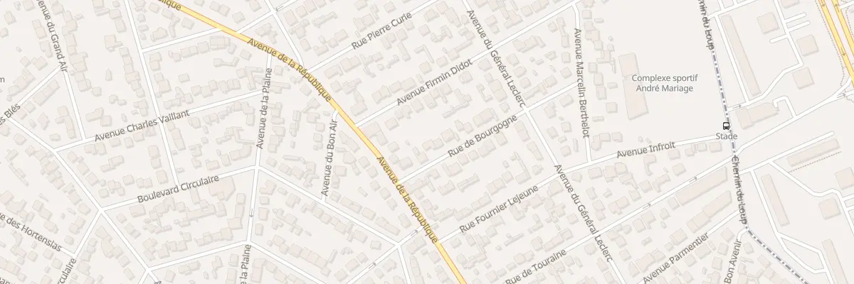 Plan du 5 Rue de Bourgogne à Villepinte