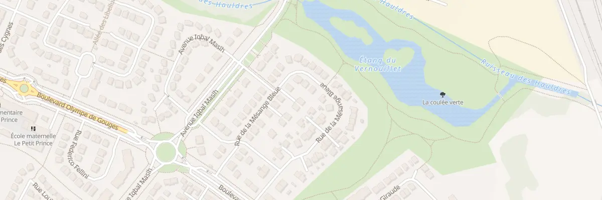 Plan du 39 Rue de la Mésange Bleue à Lieusaint