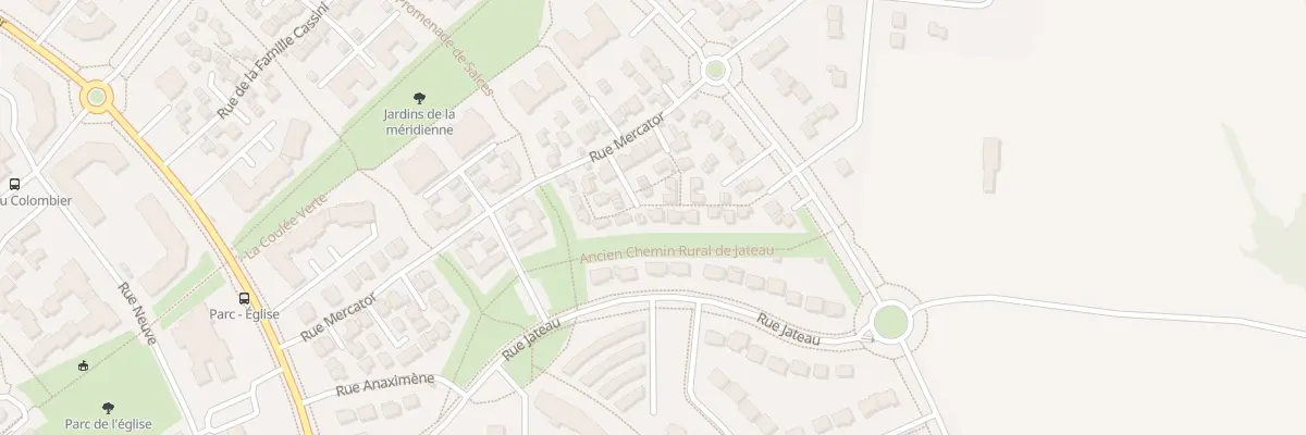 Plan du 72 Rue Mercator à Lieusaint