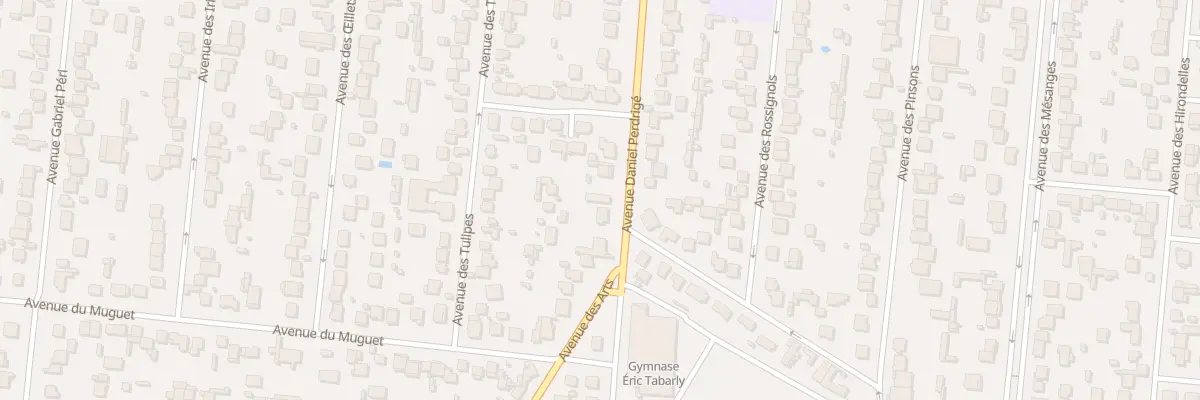 Plan du 104 Av Daniel Perdrigé à Montfermeil