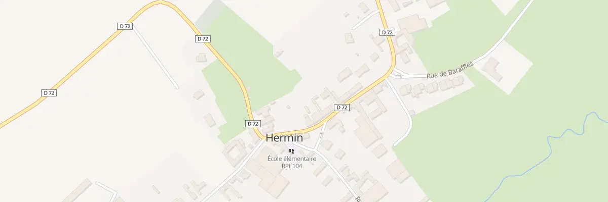 Plan du 368 Rue du Château à Hermin