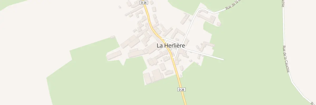 Plan du 21 Rue St Etton à La Herlière