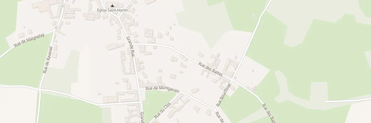 Plan du 8 Rue des Battes à Coivrel