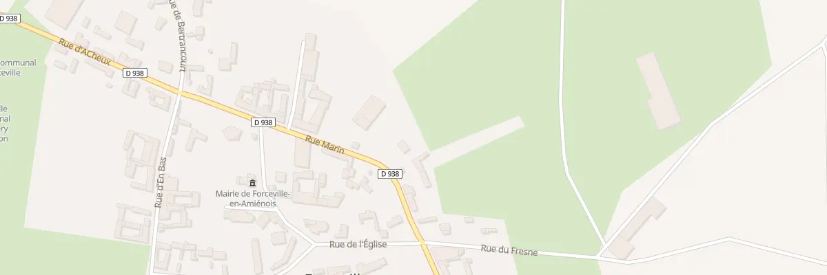 Plan du 10 Rue Marin à Forceville