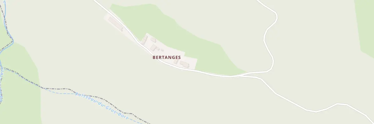 Plan du 5131 Bertanges à Château-sur-Cher