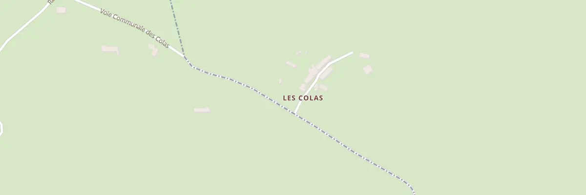 Plan du 33 Village des Colas à Saint-Pierre-les-Étieux