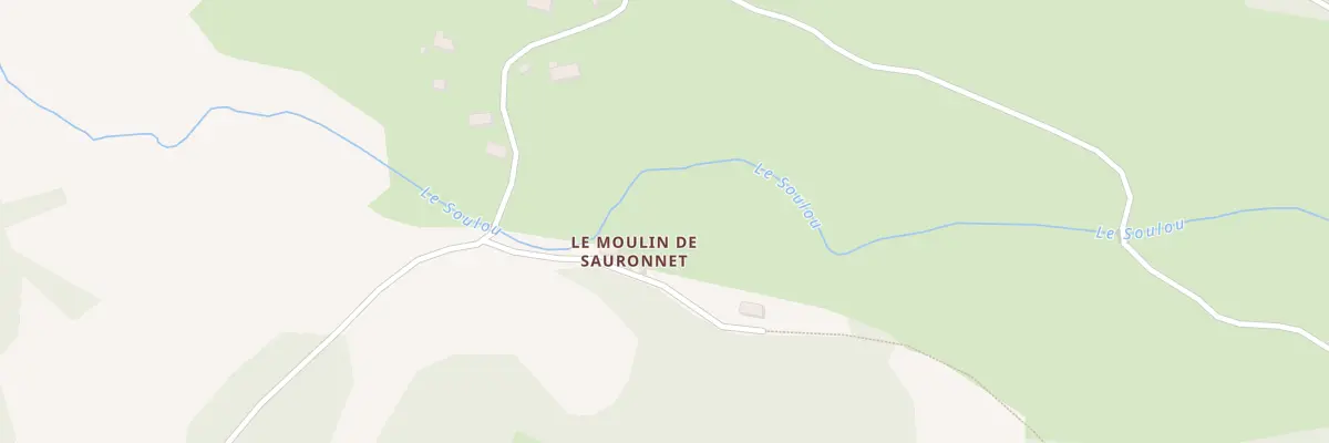 Plan du 1 Che du Moulin à Antignac