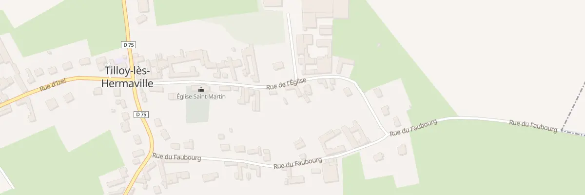 Plan du 26 Rue de l’Eglise à Tilloy-lès-Hermaville