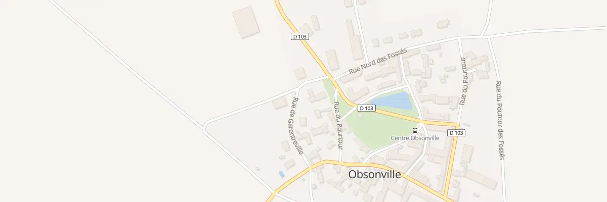 Plan du 5 Rue de Garentreville à Obsonville