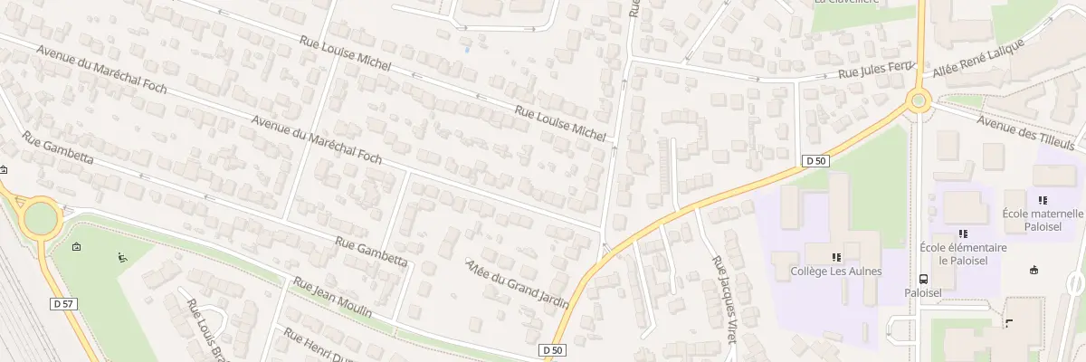 Plan du 83 Av du Maréchal Foch à Combs-la-Ville