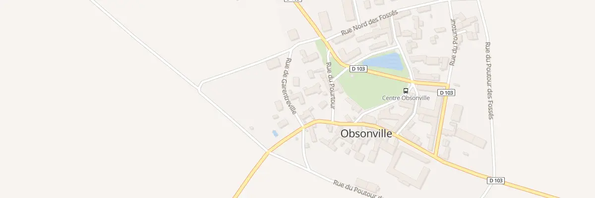 Plan du 1 Rue de Garentreville à Obsonville