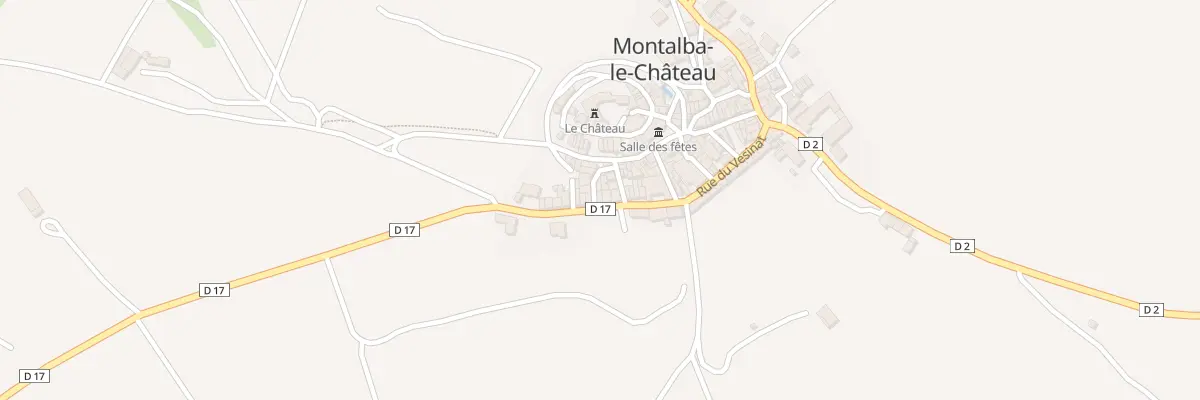 Plan du 18 Cami de Vinca à Montalba-le-Château