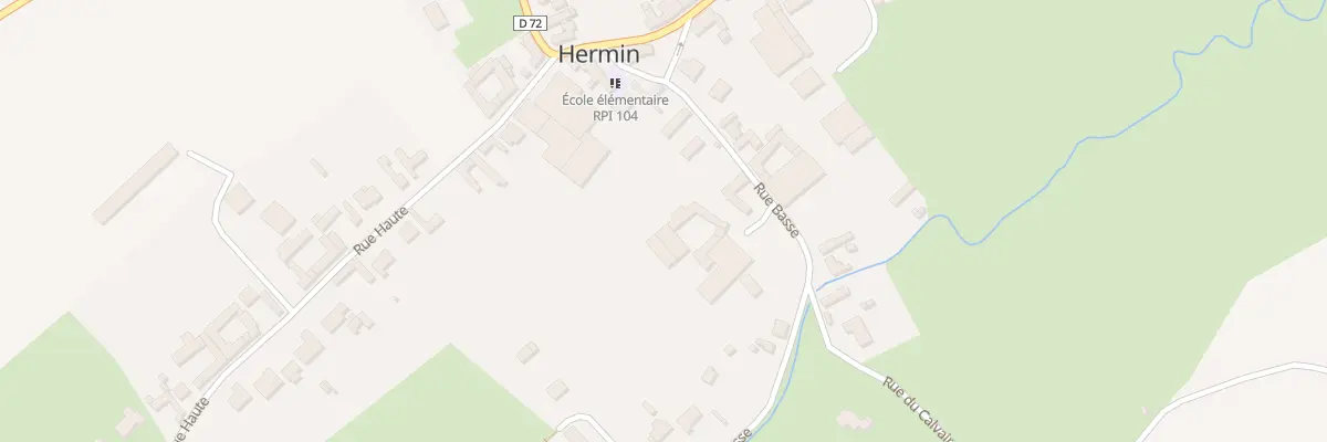 Plan du 164 Rue Basse à Hermin