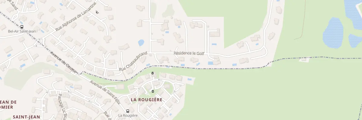 Plan du 9001 Res du Golf à Onet-le-Château