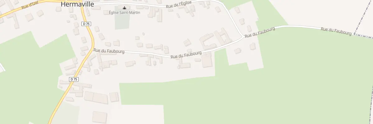 Plan du 18 Rue du Faubourg à Tilloy-lès-Hermaville
