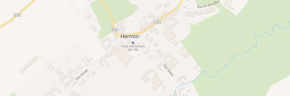 Plan du 46 Rue Basse à Hermin