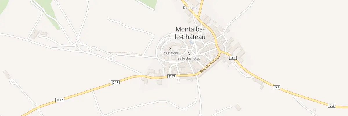 Plan du 56 Pl de la Chapelle à Montalba-le-Château