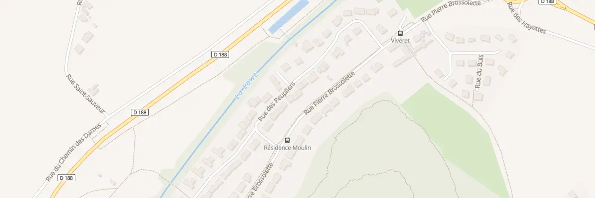 Plan du 126 Rue des Peupliers à Bruay-la-Buissière