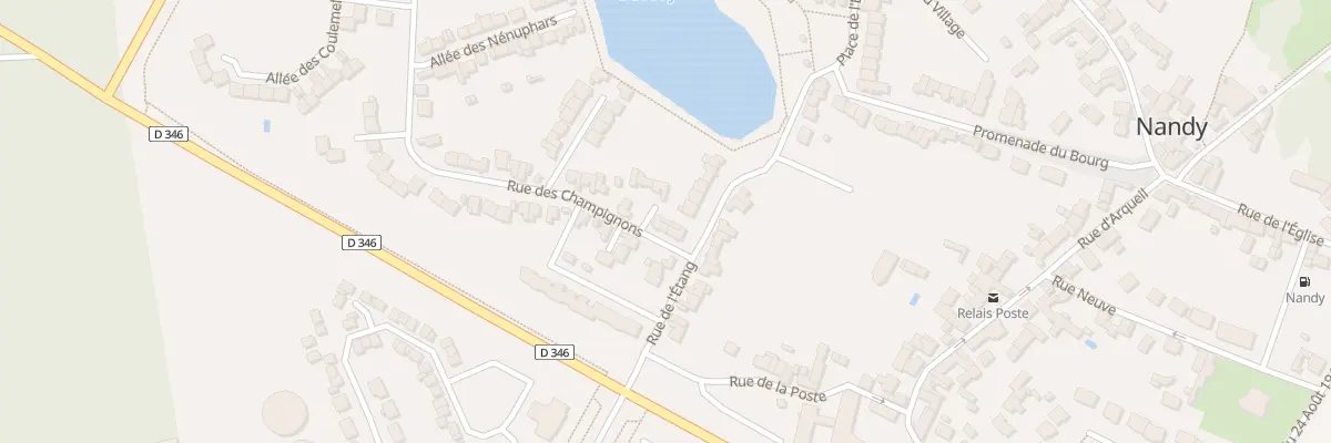 Plan du 32 Rue des Champignons à Nandy