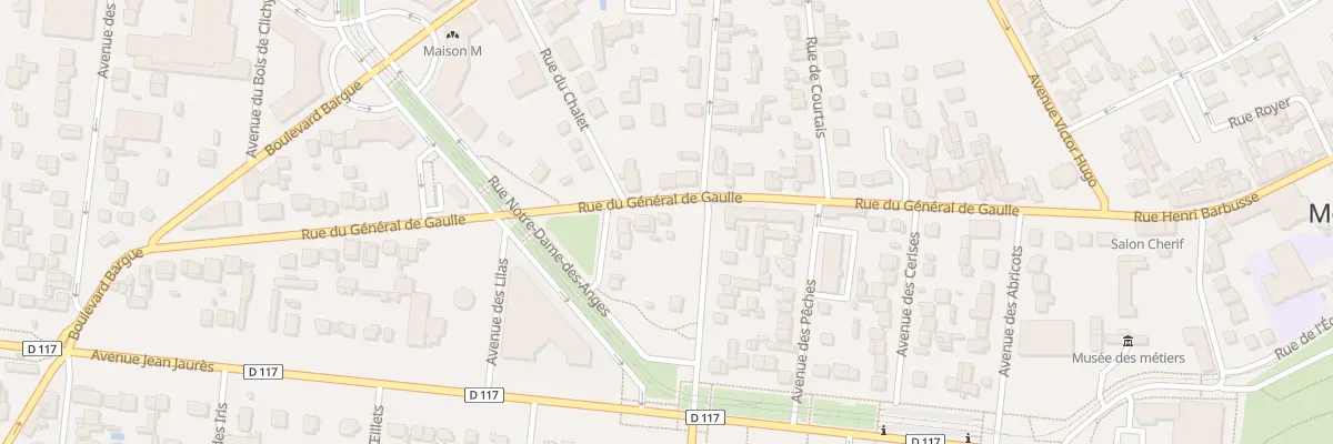 Plan du 35 Rue du Général de Gaulle à Montfermeil