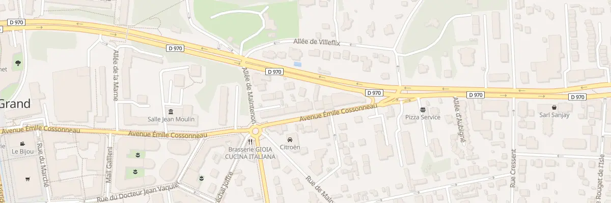Plan du 35 Av Emile Cossonneau à Noisy-le-Grand