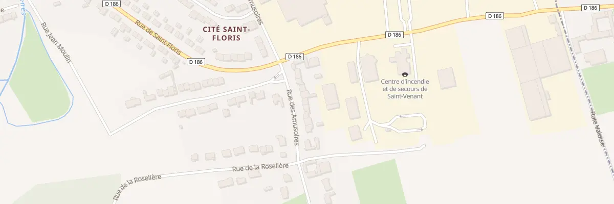Plan du 14 Rue des Amusoires à Saint-Venant