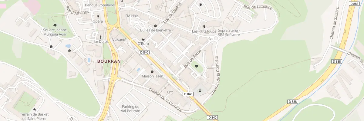 Plan du 3 Rue de Rome à Rodez