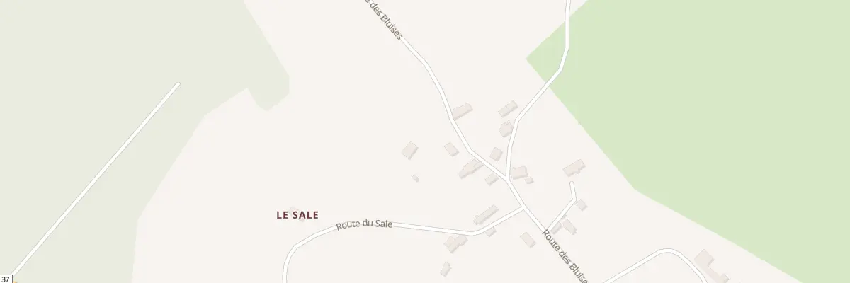 Plan du 257 Rte des Bluises à Arpheuilles