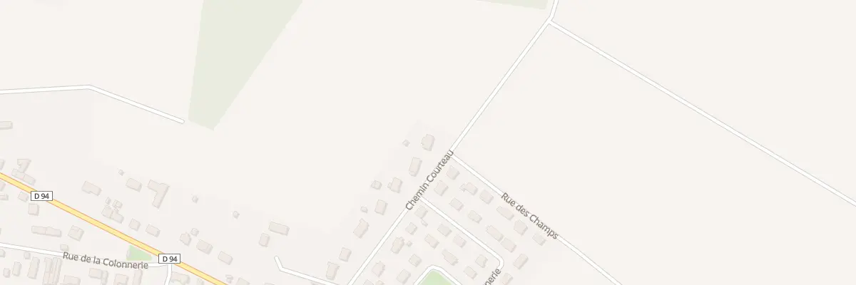 Plan du 17 Che Courteau à Corbeilles