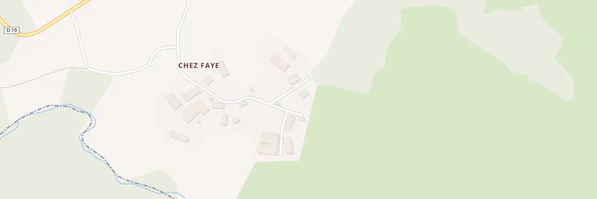 Plan du 5100 Chez Faye à Saint-Étienne-des-Champs