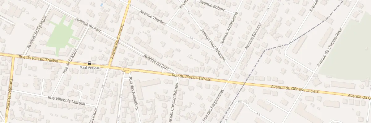 Plan du 79 Rue de Plessis Trevise à Champigny-sur-Marne