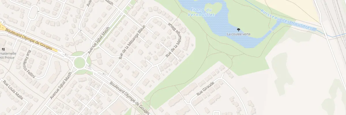 Plan du 18 Rue de la Mésange Bleue à Lieusaint