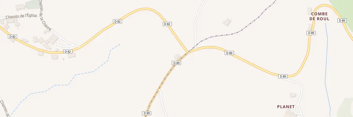 Plan du 5262 La Pagrolie au Masnau-Massuguiès