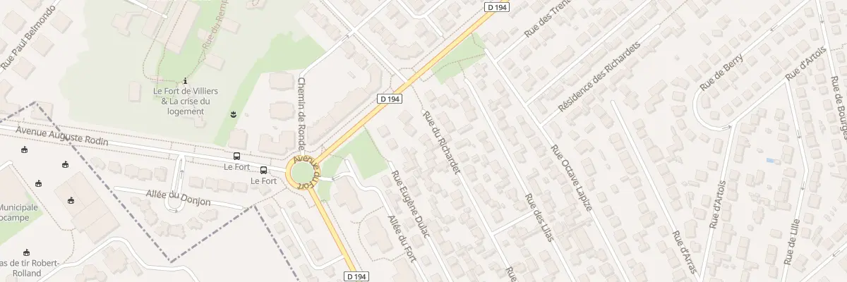 Plan du 47 Rue du Richardet à Noisy-le-Grand