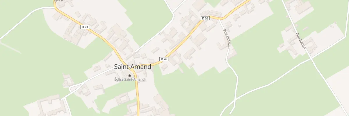 Plan du 6 Rue de Pommier à Saint-Amand