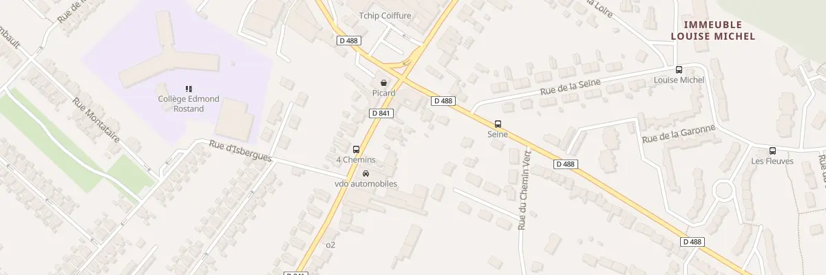 Plan du 764 Rue Anatole France à Bruay-la-Buissière