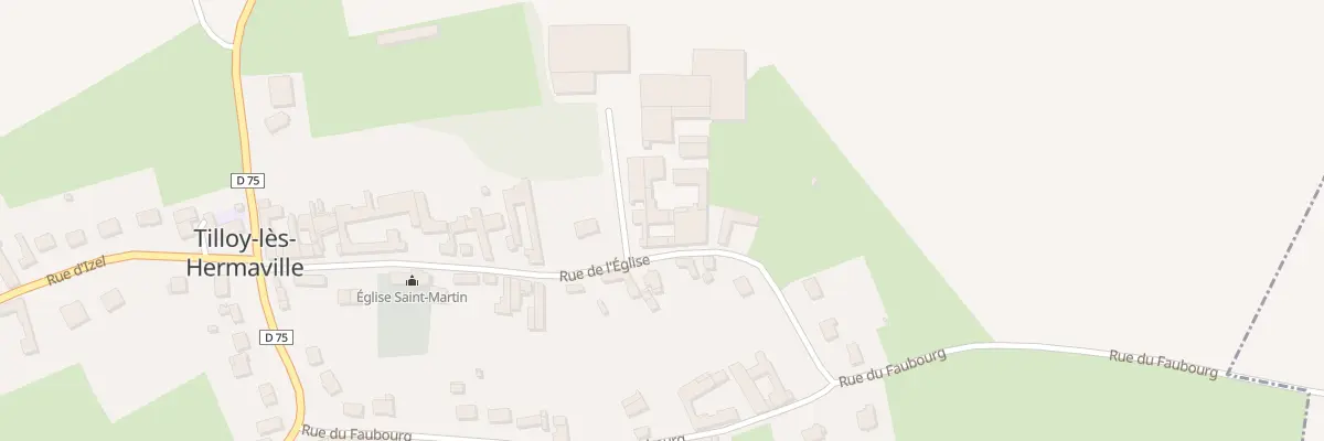 Plan du 29 Rue de l’Eglise à Tilloy-lès-Hermaville