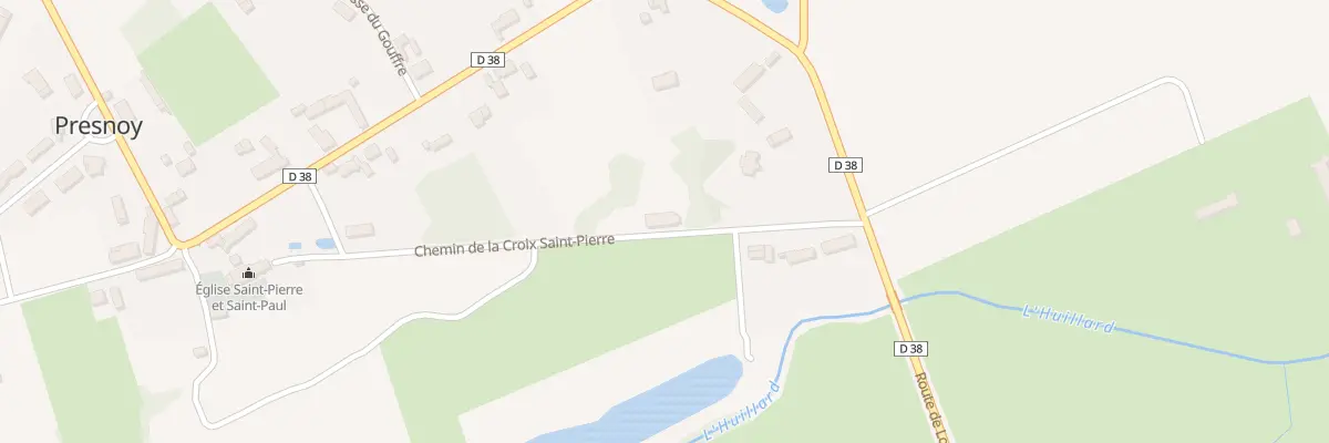 Plan du 16 Chem de la Croix St Pierre à Presnoy