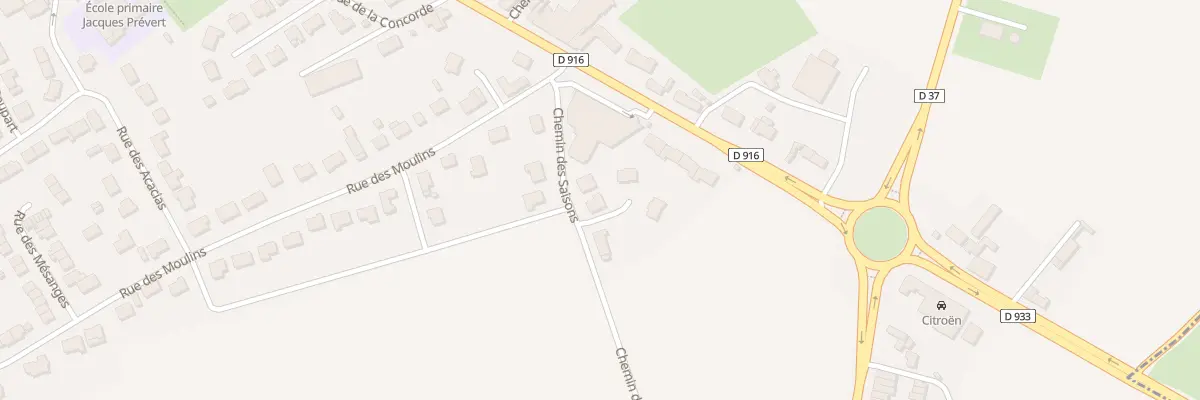 Plan du 3 Che des Saisons à Saint-Sylvestre-Cappel