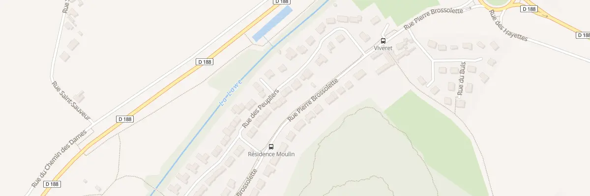 Plan du 152 Rue des Peupliers à Bruay-la-Buissière