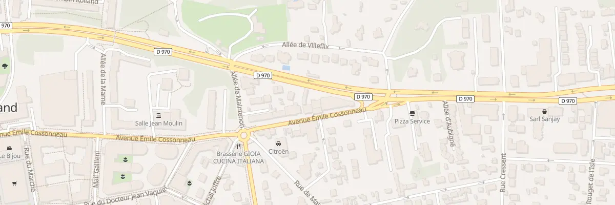 Plan du 39 Av Emile Cossonneau à Noisy-le-Grand