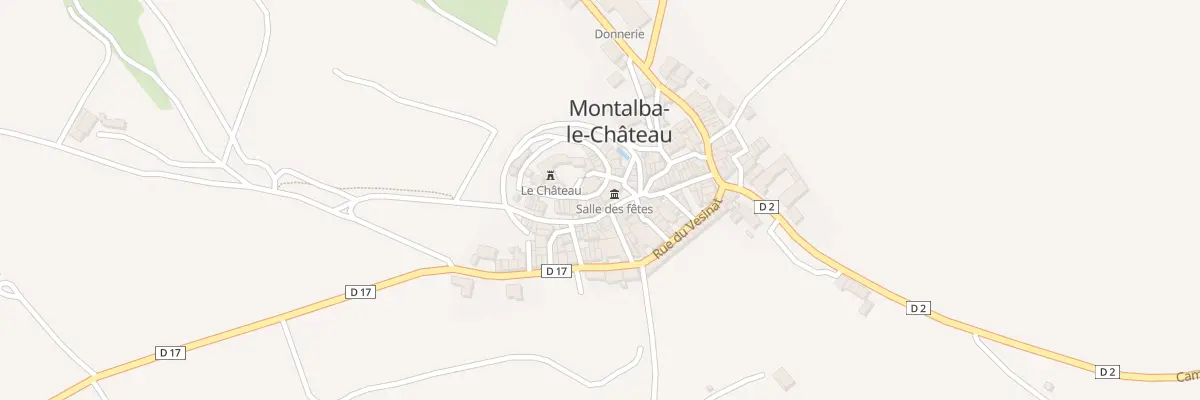 Plan du 60 Le Village à Montalba-le-Château