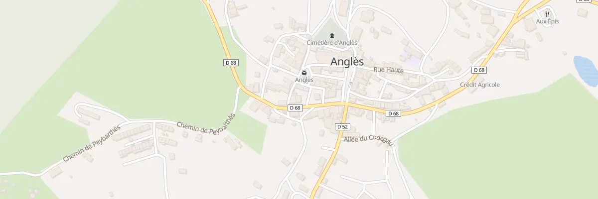 Plan du 5004 Rte de Castres à Anglès