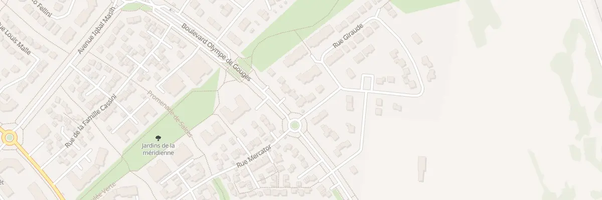 Plan du 1 Rue Giraude à Lieusaint
