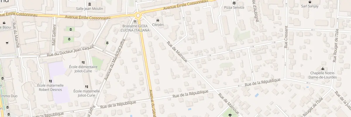 Plan du 8B Rue de Malnoue à Noisy-le-Grand