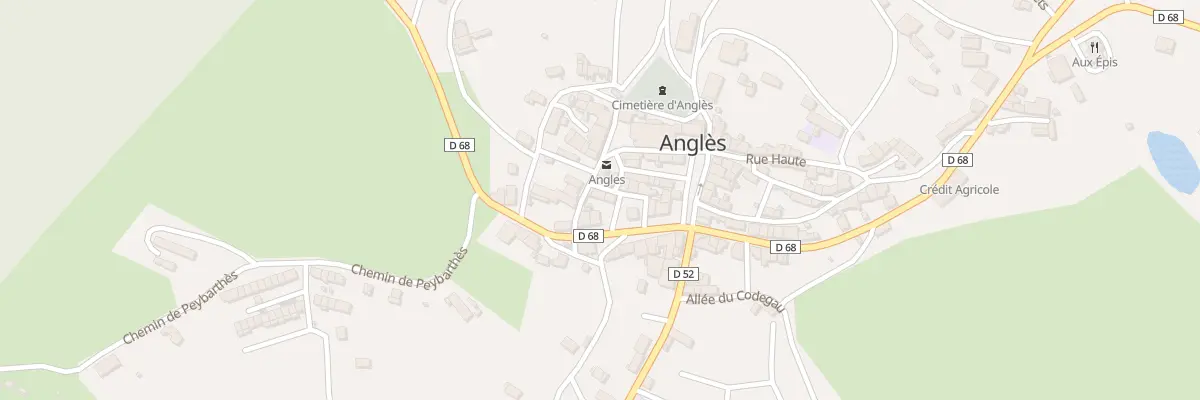 Plan du 6134 Rte de Castres à Anglès