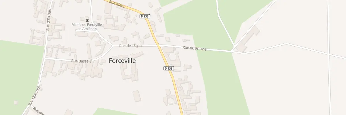 Plan du 2 Rue Sarazin à Forceville