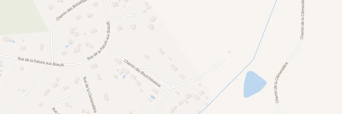 Plan du 9 Che des Bourcheveaux à Chailly-en-Gâtinais